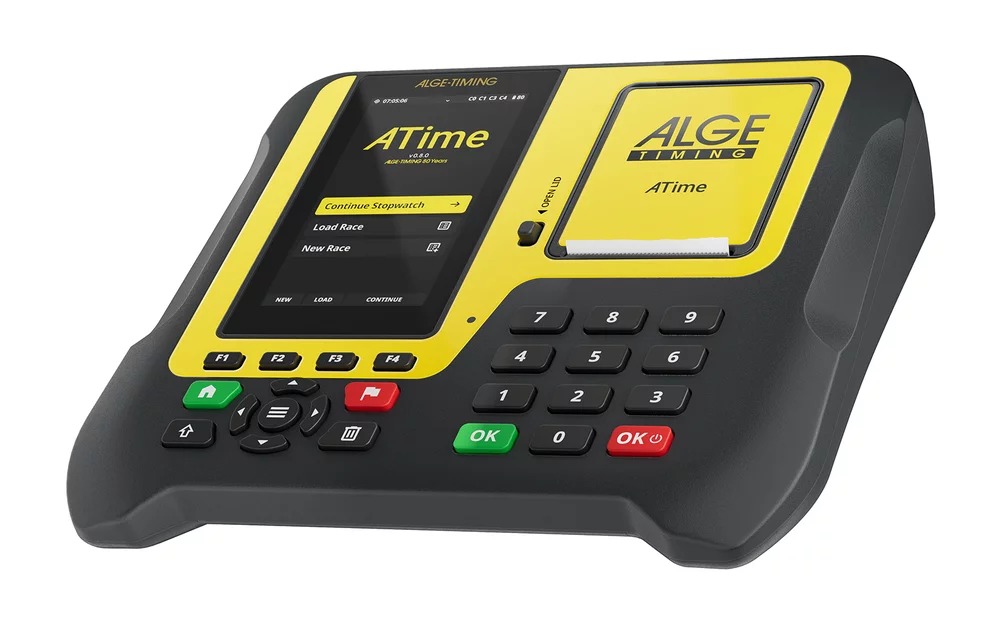 Cronómetro ALGE-TIMING ATime con pantalla táctil e impresora integrada